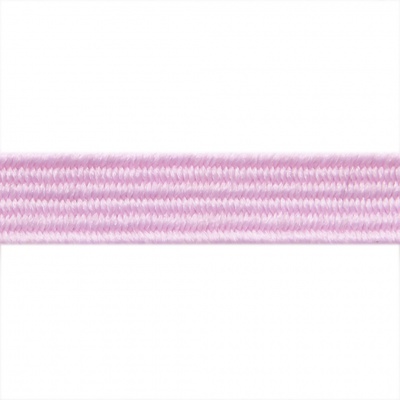 Резиновые нити с текстильным покрытием, шир. 6 мм ( упак.30 м/уп), цв.- 80-розовый - купить в Твери. Цена: 155.22 руб.
