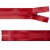 Молния водонепроницаемая PVC Т-7, 20 см, неразъемная, цвет (820)-красный - купить в Твери. Цена: 21.56 руб.