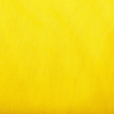 Фатин блестящий 16-70, 12 гр/м2, шир.300см, цвет жёлтый - купить в Твери. Цена 109.72 руб.