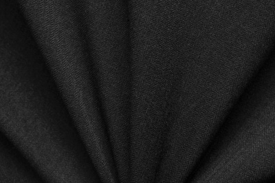 Ткань костюмная 21699 1144/1178, 236 гр/м2, шир.150см, цвет чёрный - купить в Твери. Цена 455.40 руб.