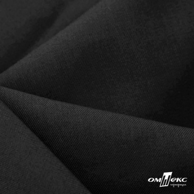 Ткань костюмная Зара, 92%P 8%S, BLACK, 200 г/м2, шир.150 см - купить в Твери. Цена 325.28 руб.
