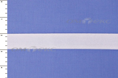 Резинка, 410 гр/м2, шир. 10 мм (в нам. 100 +/-1 м), белая бобина - купить в Твери. Цена: 3.31 руб.