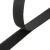 Липучка с покрытием ПВХ, шир. 25 мм (упак. 25 м), цвет чёрный - купить в Твери. Цена: 14.93 руб.