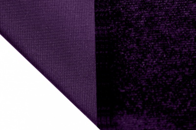 Бархат стрейч, 240 гр/м2, шир.160см, (2,4 м/кг), цвет 27/фиолет - купить в Твери. Цена 886.02 руб.