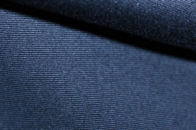 Ткань костюмная 8874/3, цвет темно-синий, 100% полиэфир - купить в Твери. Цена 433.60 руб.