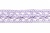 Тесьма кружевная 0621-1855, шир. 18 мм/уп. 20+/-1 м, цвет 107-фиолет - купить в Твери. Цена: 466.97 руб.