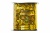 Пайетки "ОмТекс" на нитях, SILVER SHINING, 6 мм F / упак.91+/-1м, цв. 48 - золото - купить в Твери. Цена: 356.19 руб.