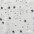 Ткань Муслин принт, 100% хлопок, 125 гр/м2, шир. 140 см, #2308 цв. 9 белый морская звезда - купить в Твери. Цена 413.11 руб.