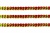 Пайетки "ОмТекс" на нитях, CREAM, 6 мм С / упак.73+/-1м, цв. 96 - красный - купить в Твери. Цена: 484.77 руб.