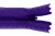 Молния потайная Т3 866, 20 см, капрон, цвет фиолетовый - купить в Твери. Цена: 5.27 руб.