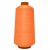 Нитки текстурированные некручёные 457, намот. 15 000 м, цвет оранжевый - купить в Твери. Цена: 204.10 руб.