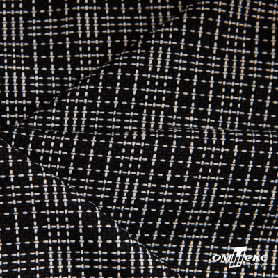 Ткань костюмная "Гарсия" 80% P, 18% R, 2% S, 335 г/м2, шир.150 см, Цвет черный - купить в Твери. Цена 669.66 руб.