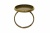 Заготовка для рукоделия металлическая фигурная для кольца 15мм - купить в Твери. Цена: 7.44 руб.