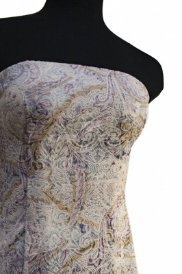 Ткань костюмная (принт) T008 2#, 270 гр/м2, шир.150см - купить в Твери. Цена 616.88 руб.