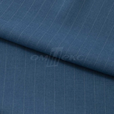 Костюмная ткань "Жаклин", 188 гр/м2, шир. 150 см, цвет серо-голубой - купить в Твери. Цена 430.84 руб.