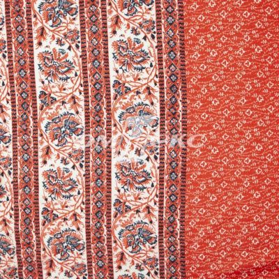 Плательная ткань "Фламенко" 24.1, 80 гр/м2, шир.150 см, принт этнический - купить в Твери. Цена 241.49 руб.