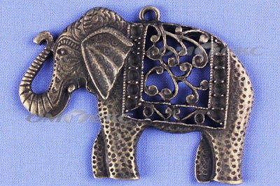 Декоративный элемент для творчества из металла "Слон"  - купить в Твери. Цена: 26.66 руб.