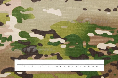 Ткань смесовая рип-стоп камуфляж C#201313, 210 гр/м2, шир.150см - купить в Твери. Цена 244.99 руб.