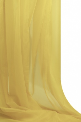 Портьерный капрон 12-0826, 47 гр/м2, шир.300см, цвет св.жёлтый - купить в Твери. Цена 137.27 руб.