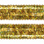 Тесьма с пайетками D16, шир. 20 мм/уп. 25+/-1 м, цвет золото - купить в Твери. Цена: 786.13 руб.