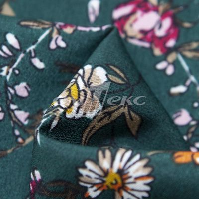 Плательная ткань "Фламенко" 6.1, 80 гр/м2, шир.150 см, принт растительный - купить в Твери. Цена 241.49 руб.