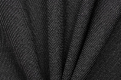 Ткань костюмная 25505 2003, 265 гр/м2, шир.150см, цвет т.серый - купить в Твери. Цена 418.73 руб.