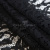 Кружевное полотно #2307, 145 гр/м2, шир.150см, цвет чёрный - купить в Твери. Цена 449.07 руб.