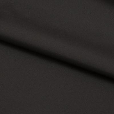 Курточная ткань Дюэл Middle (дюспо), WR PU Milky, Black/Чёрный 80г/м2, шир. 150 см - купить в Твери. Цена 123.45 руб.