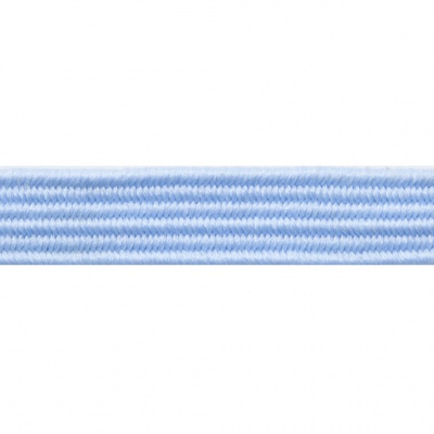 Резиновые нити с текстильным покрытием, шир. 6 мм ( упак.30 м/уп), цв.- 108-голубой - купить в Твери. Цена: 155.22 руб.