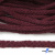 Шнур плетеный d-6 мм круглый, 70% хлопок 30% полиэстер, уп.90+/-1 м, цв.1070-бордовый - купить в Твери. Цена: 588 руб.