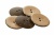 Деревянные украшения для рукоделия пуговицы "Кокос" #2 - купить в Твери. Цена: 33.11 руб.